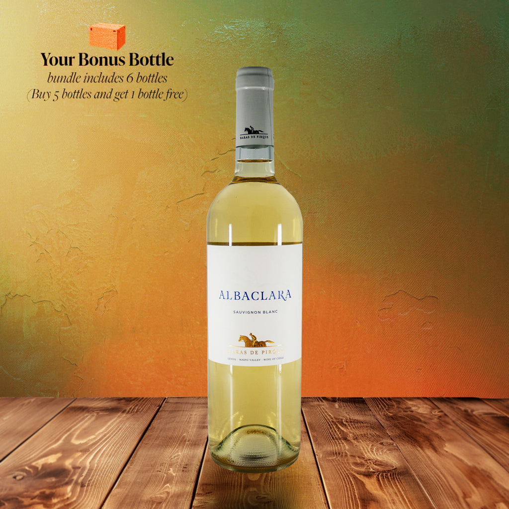 Your Bonus Bottle Bundle - Haras De Pirque "Albaclara" Sauvignon Blanc 2021